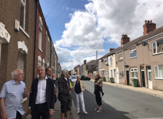 Walk around the East Marsh with East Marsh United, Councillors and local MP